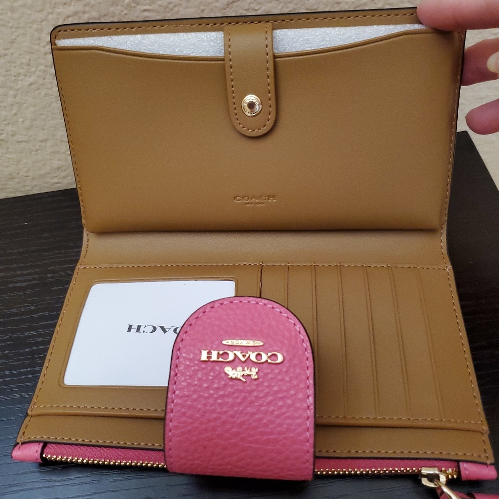 Coach Phone Tech Wallet Retro Stripe - Picture 7 of 10